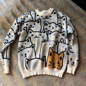 Women’s cat sweater 🐱